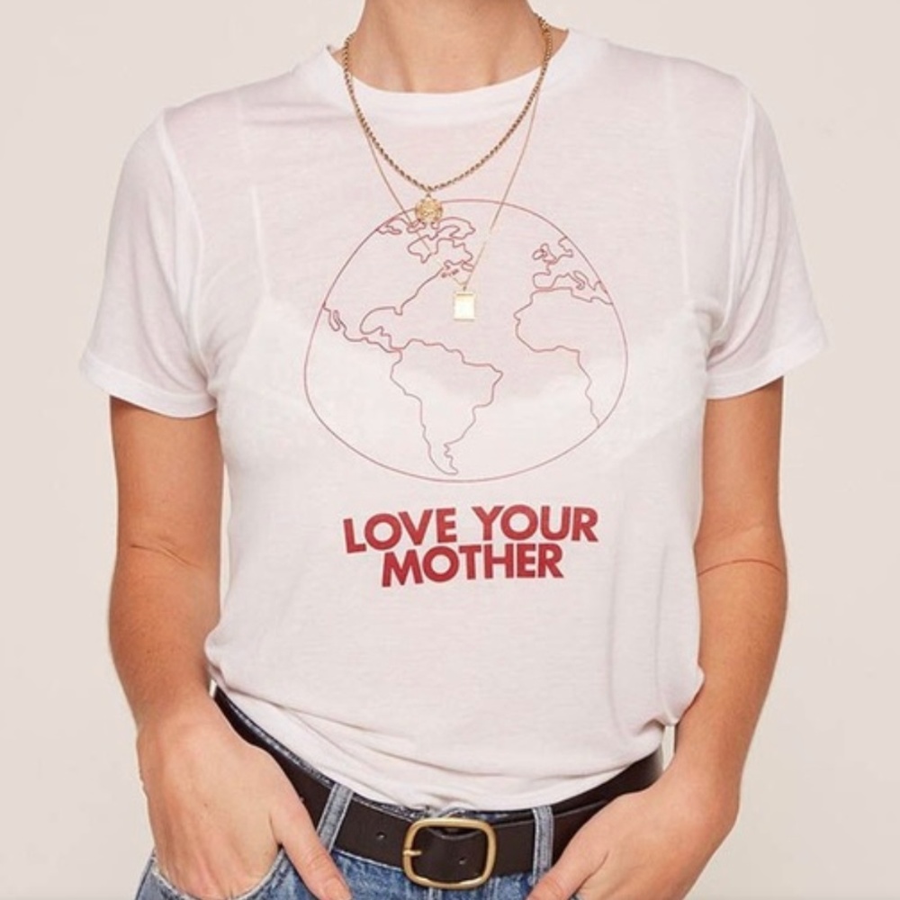 Reformation Joplin Love Your Mother Tee